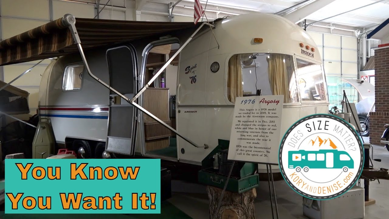 Vintage Airstream Argosy RV Tour