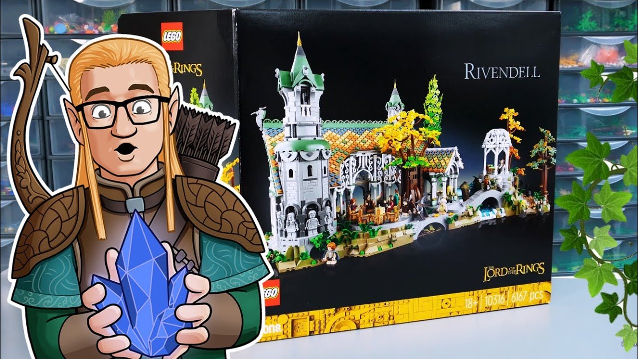 LEGO RIVENDELL JEST NAPRAWDĘ PIĘKNE (10316)! 🌿