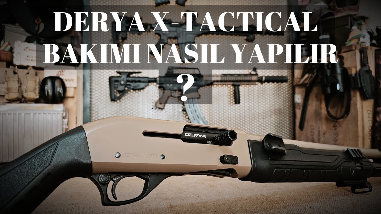Видеоролик технического обслуживания модели Derya X-Tactical