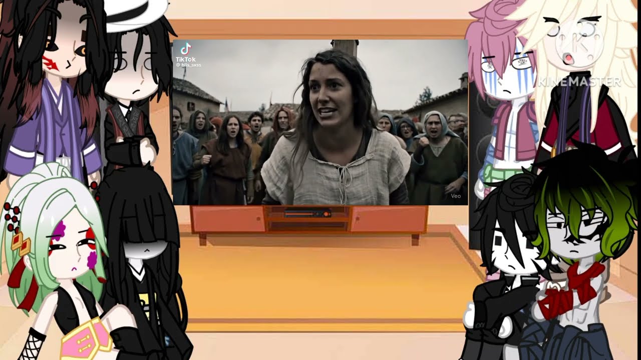 Uppermoons y muzan reaccionan a mis tiktoks favoritos parte 5