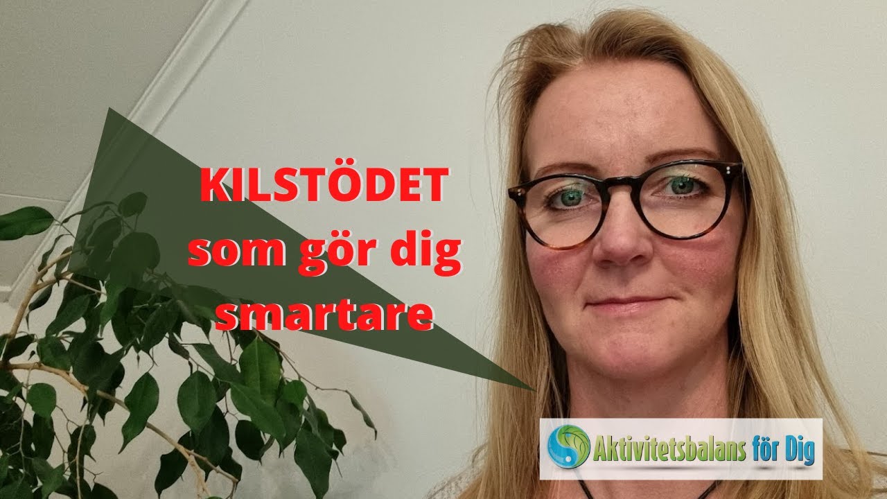 Sitt l&auml;tt och r&auml;tt med ett Kilst&ouml;d, det ger dig god ergonomi!