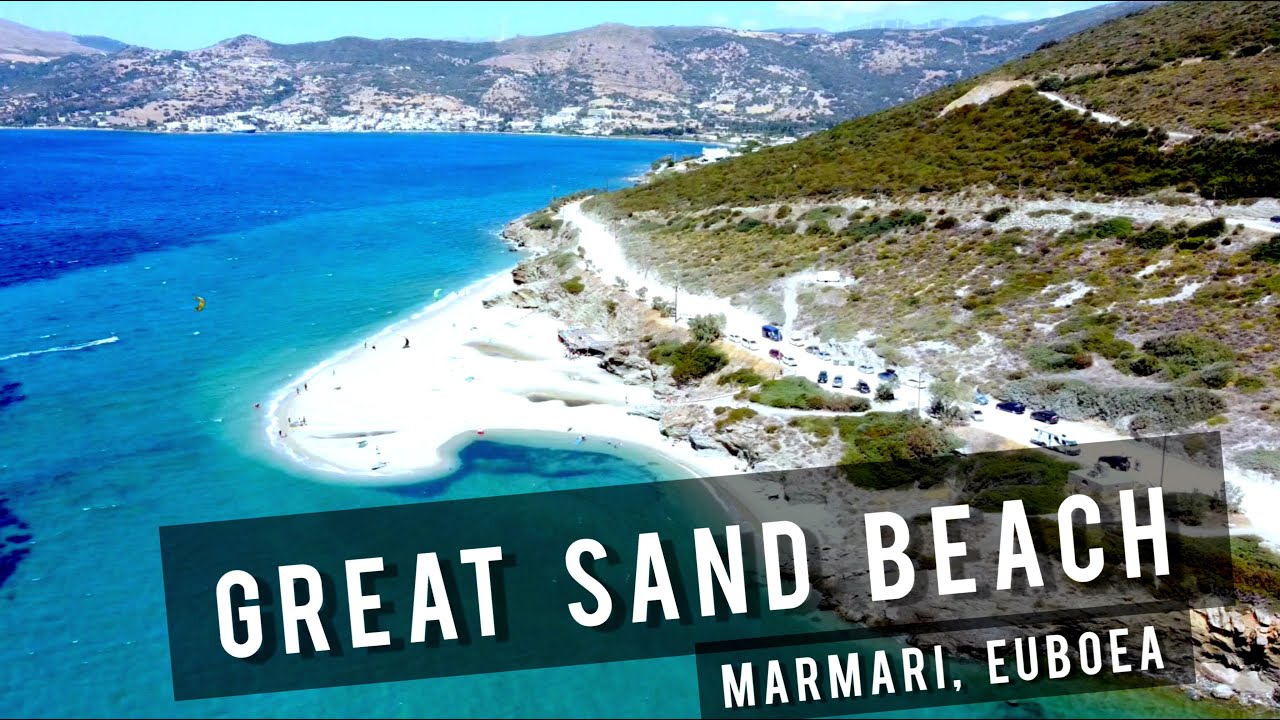 Great Sand Beach, Marmari, Evia | GREECE 🇬🇷