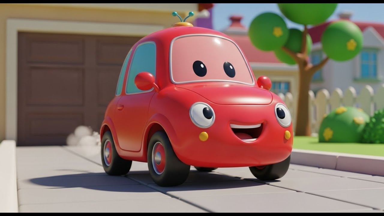 Vroom Vroom! 🚦 Car Ride Song | Fun Vehicle Rhyme for Kids | Nursery Rhymes & Songs for Children