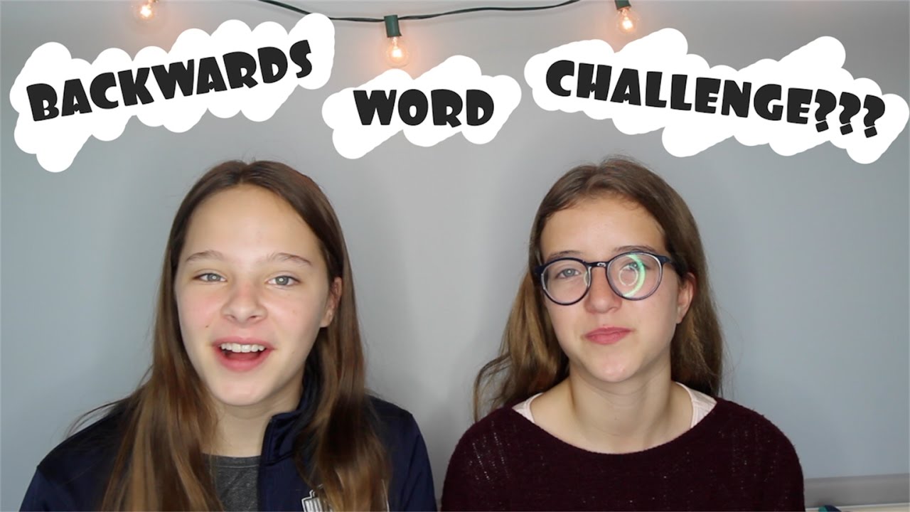 BACKWARDS WORD CHALLENGE IN SPANISH??? | Annie Strong