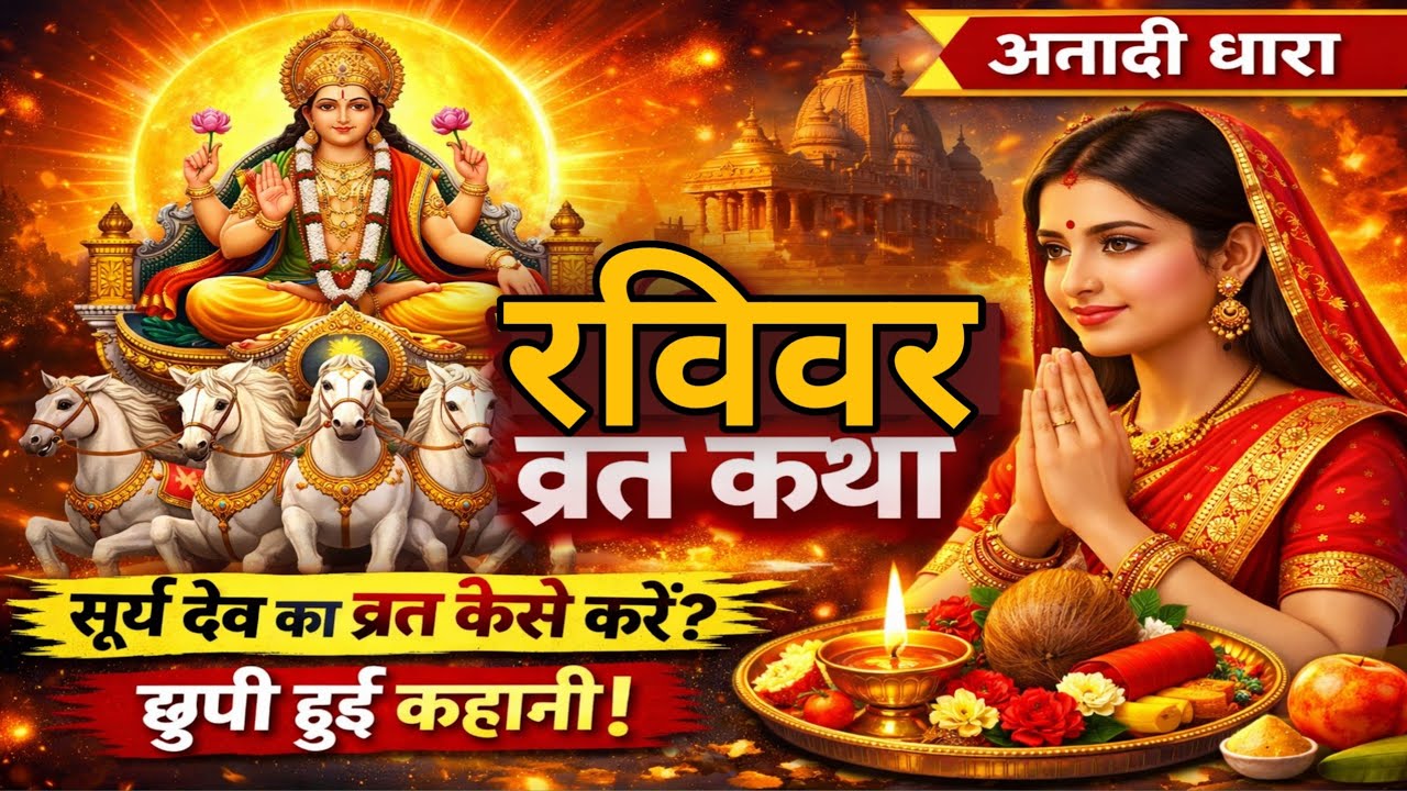 आज रविवार को सुनें सूरज भगवान की कथा Ravivar vrat katha |Surya dev ki kahani |Suraj Bhagwan ki katha