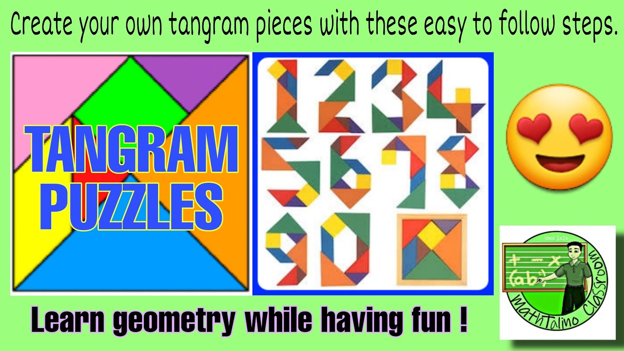DIY Tangrams - Enjoyable Math Puzzle