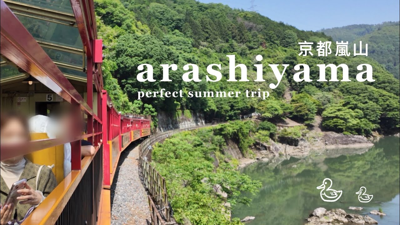 Perfect Itinerary to Arashiyama, Kyoto 🚂🎋 Summer sagano romantic train, mikami shrine, taisho hanana