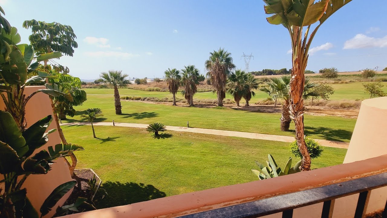 Mar Menor Golf Resort First Floor South Facing Frontline Golf near facilities 125,000€ Ref MM1101