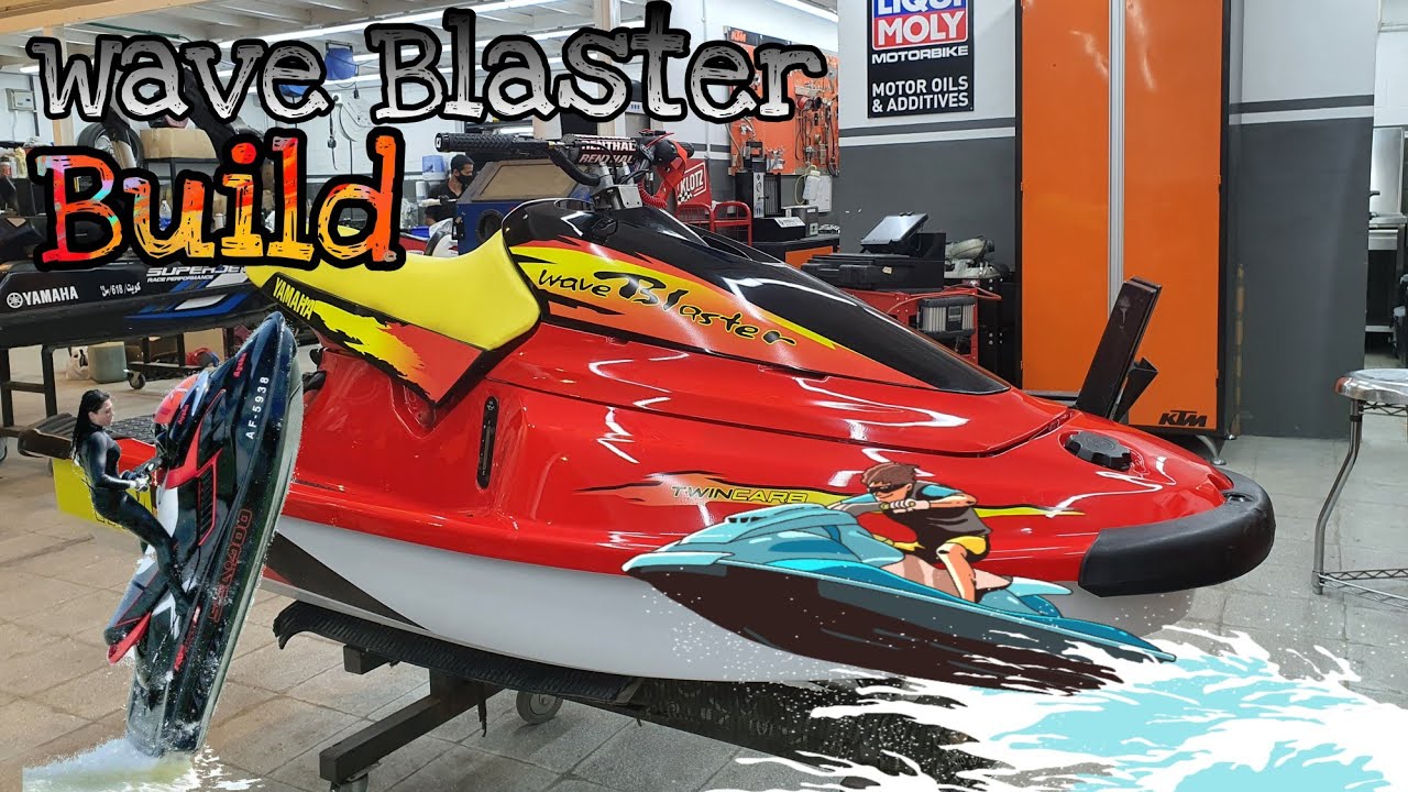 wave blaster build 2021  new looks 👌|| bjay motovlogs