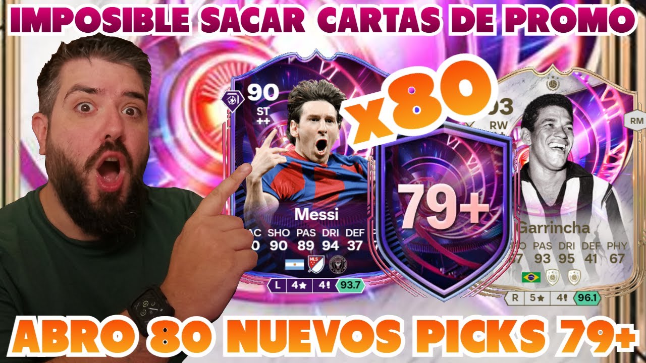¿SIGUE SIENDO IMPOSIBLE SACAR CARTAS DE PROMO? ABRO NUEVOS PLAYER PICK 79+