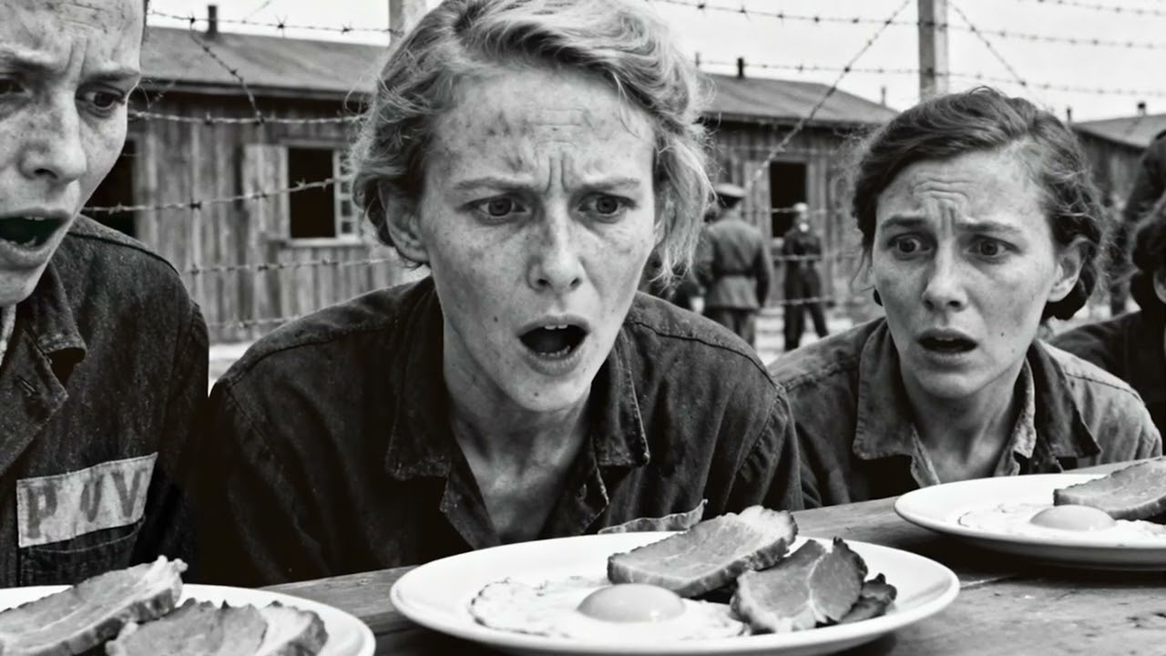 'The Americans Said, 'Ham and Eggs| Standard Breakfast'' — Female German POWs Called It a King's Mea
