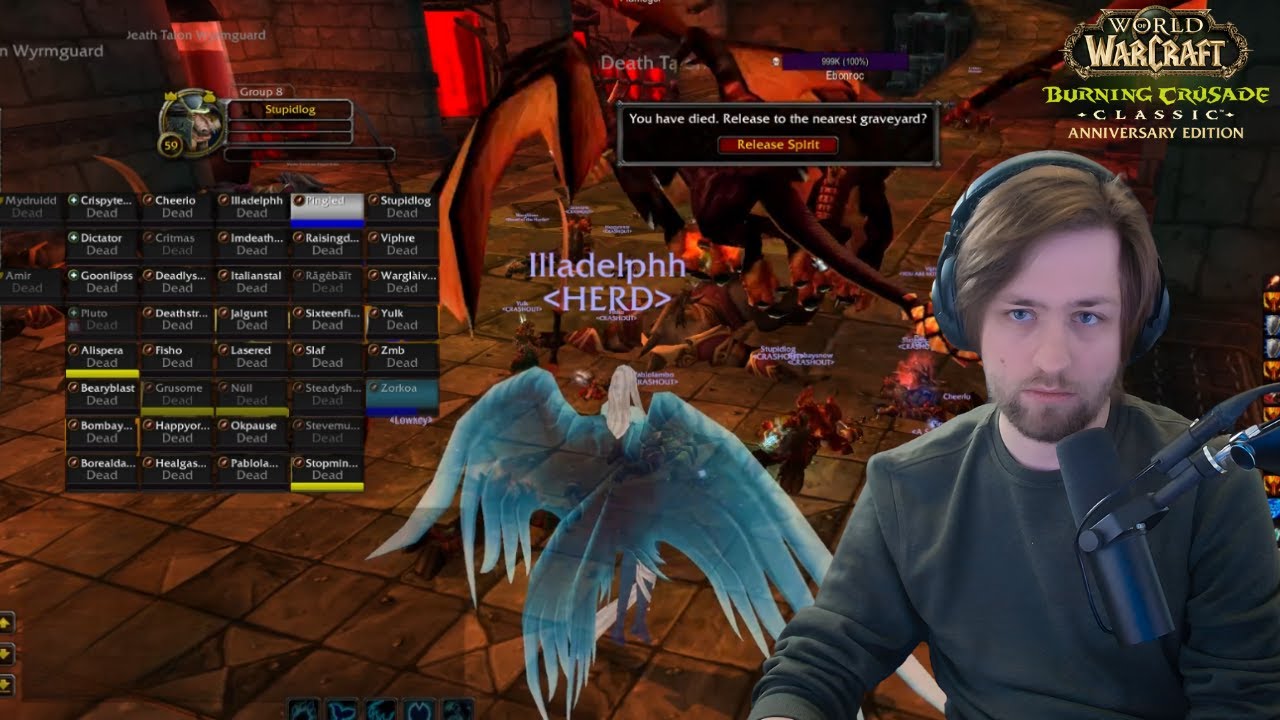 Our First Blackwing Lair Raid in TBC Was Insane