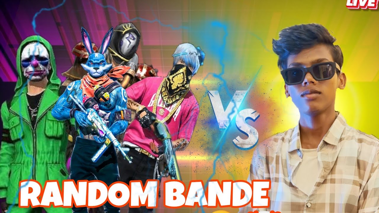 RANDOM BANDE AND FREE FIFE REACTION 😁 #ffindia #freefire #freefirelive #ffmax #funny #mahashivratri