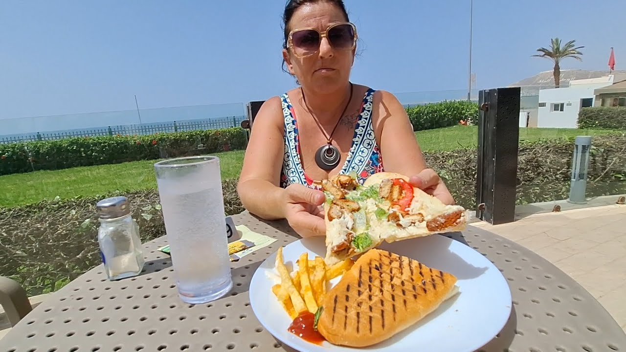 Crew Lunch Food Review at the DUNES D'OR PERFUMES AND AFTERSHAVES  RESORTS HOTEL 