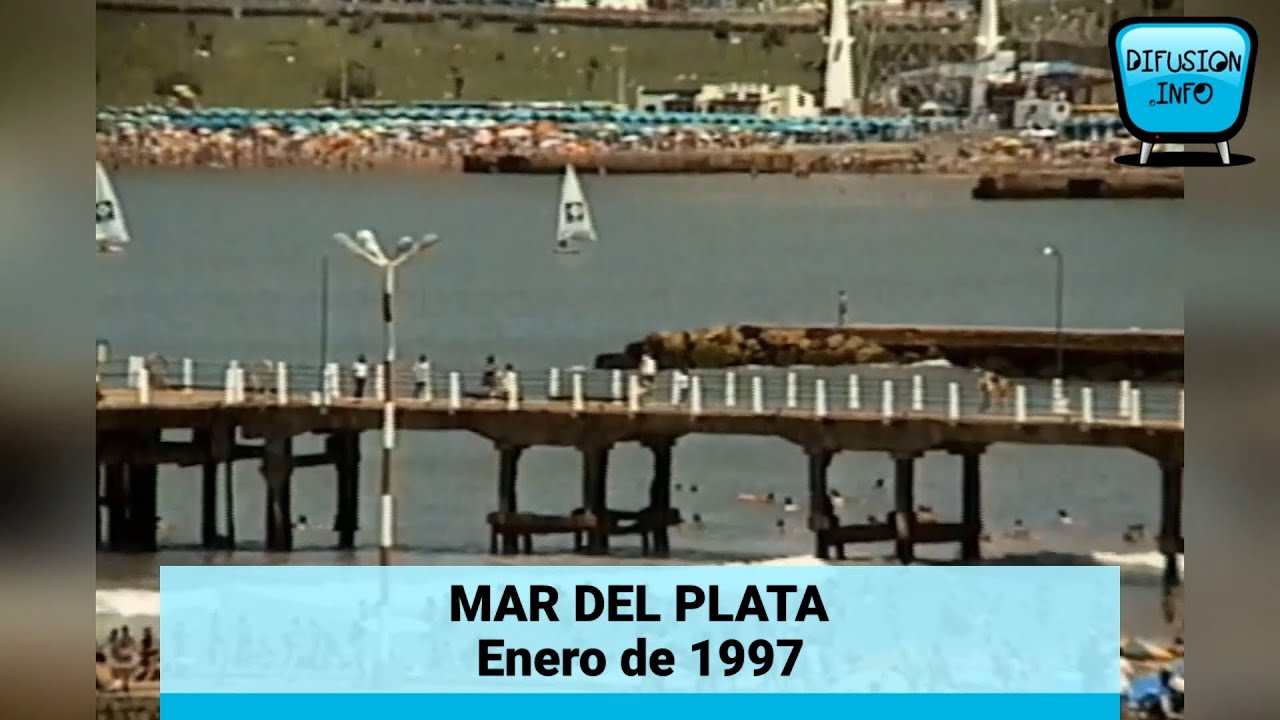 Así era Mar del Plata en el Verano de 1997