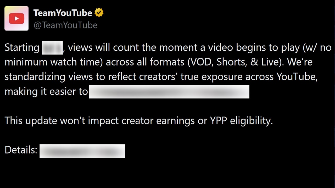 YouTube Just CHANGED VIEWS!