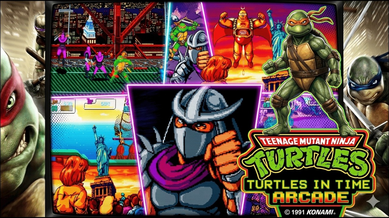 teenage mutant ninja turtles turtles in time  arcade
