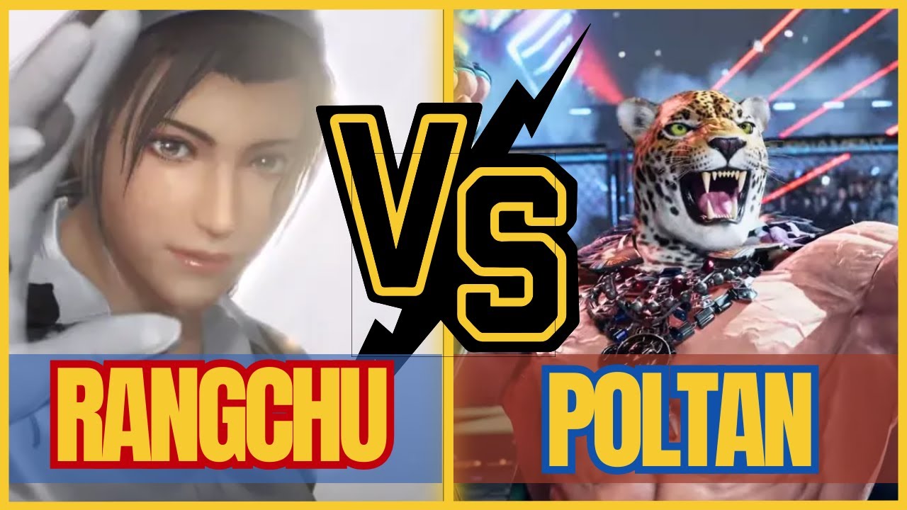 Tekken 8 - Rangchu(Jun) vs Poltan (King) - High Level Match T8