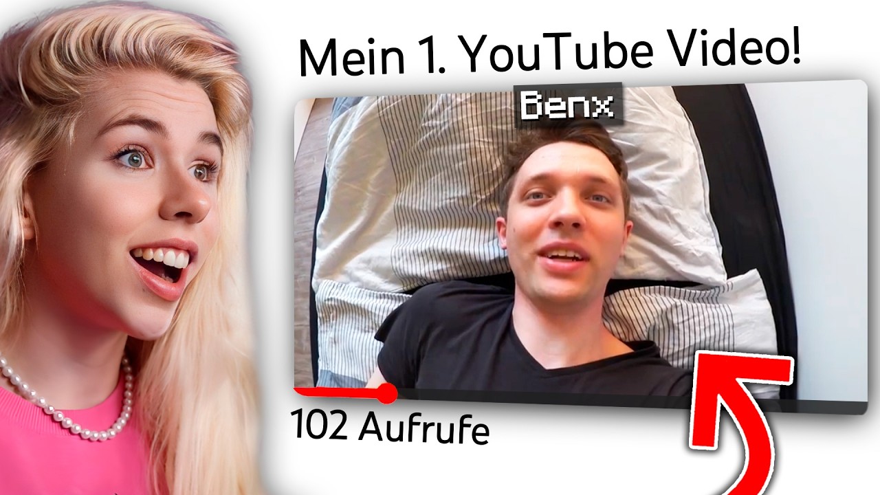 ich REAGIERE auf die ÄLTESTEN VIDEOS von meinen FREUNDEN