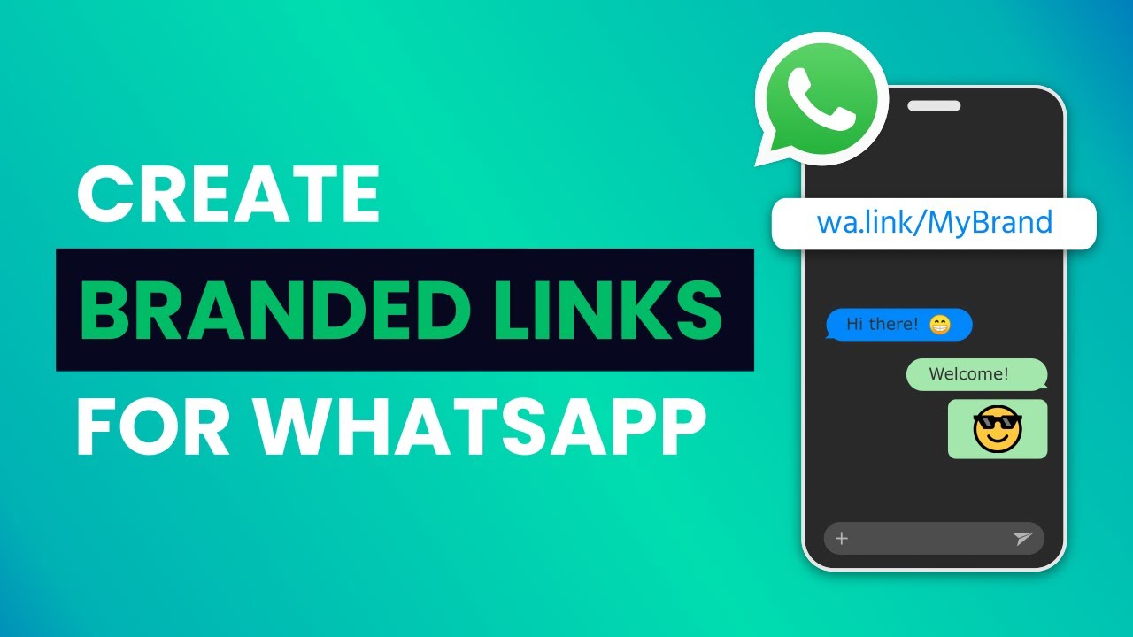 How to create BRANDED LINKS for WhatsApp | Walink