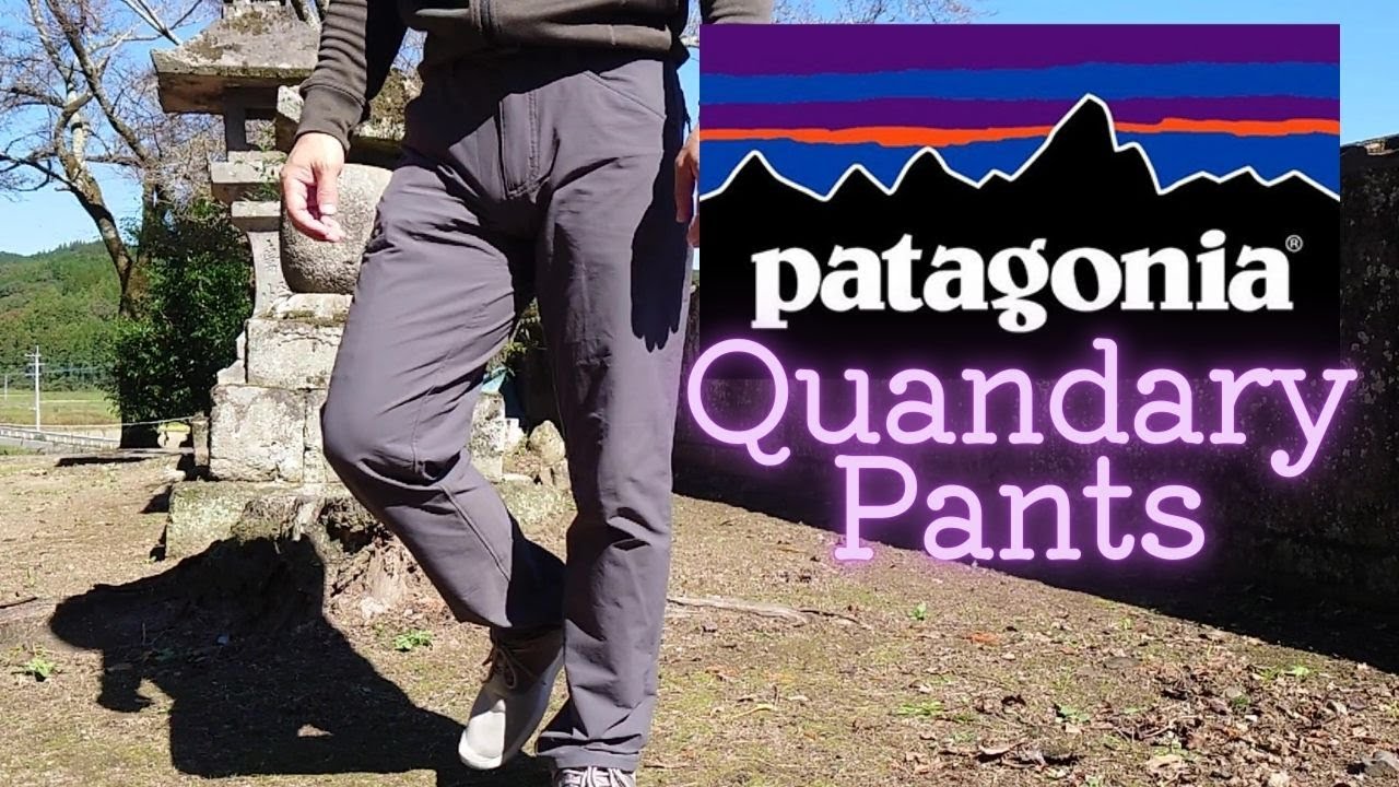 パタゴニア クアンダリーパンツ patagonia Quandary Pants 3シーズン可 柔軟パンツ Moisture wicking and quick drying and stretchy
