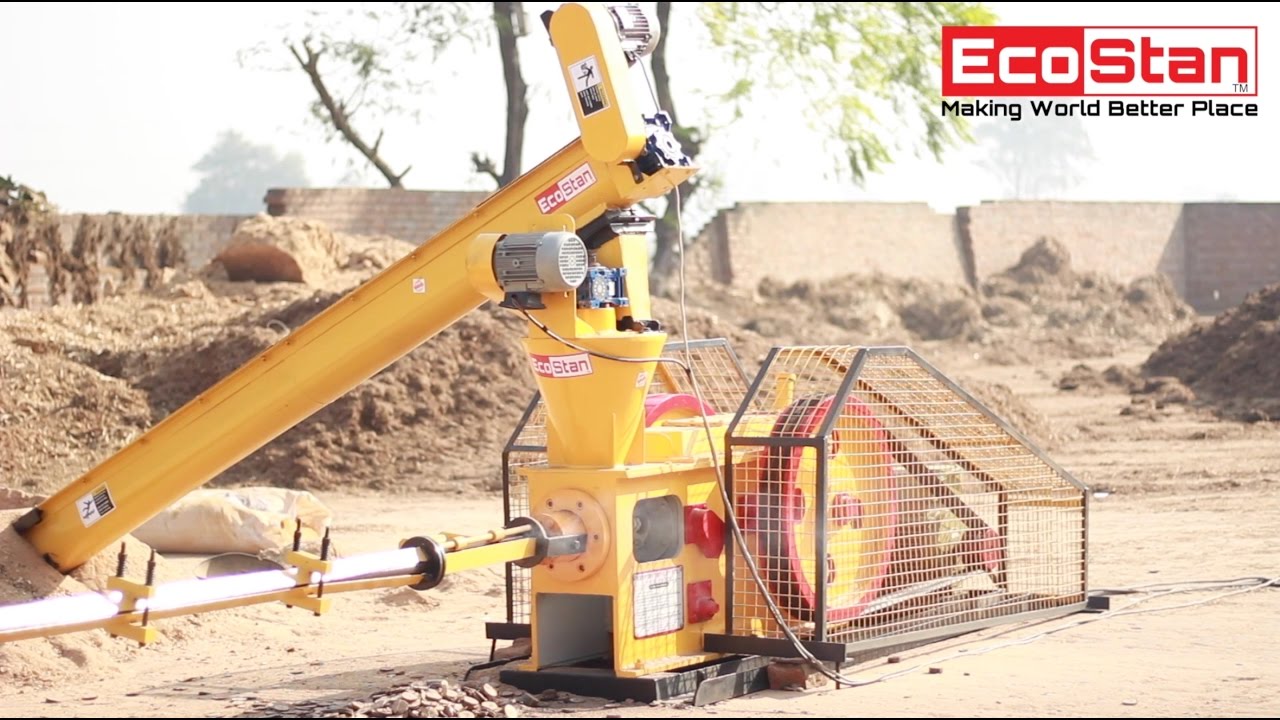 Briquette Machine, Briquetting Plant Manufactures, ECOSTAN® 40 | Call Us @ +91-99140-33800