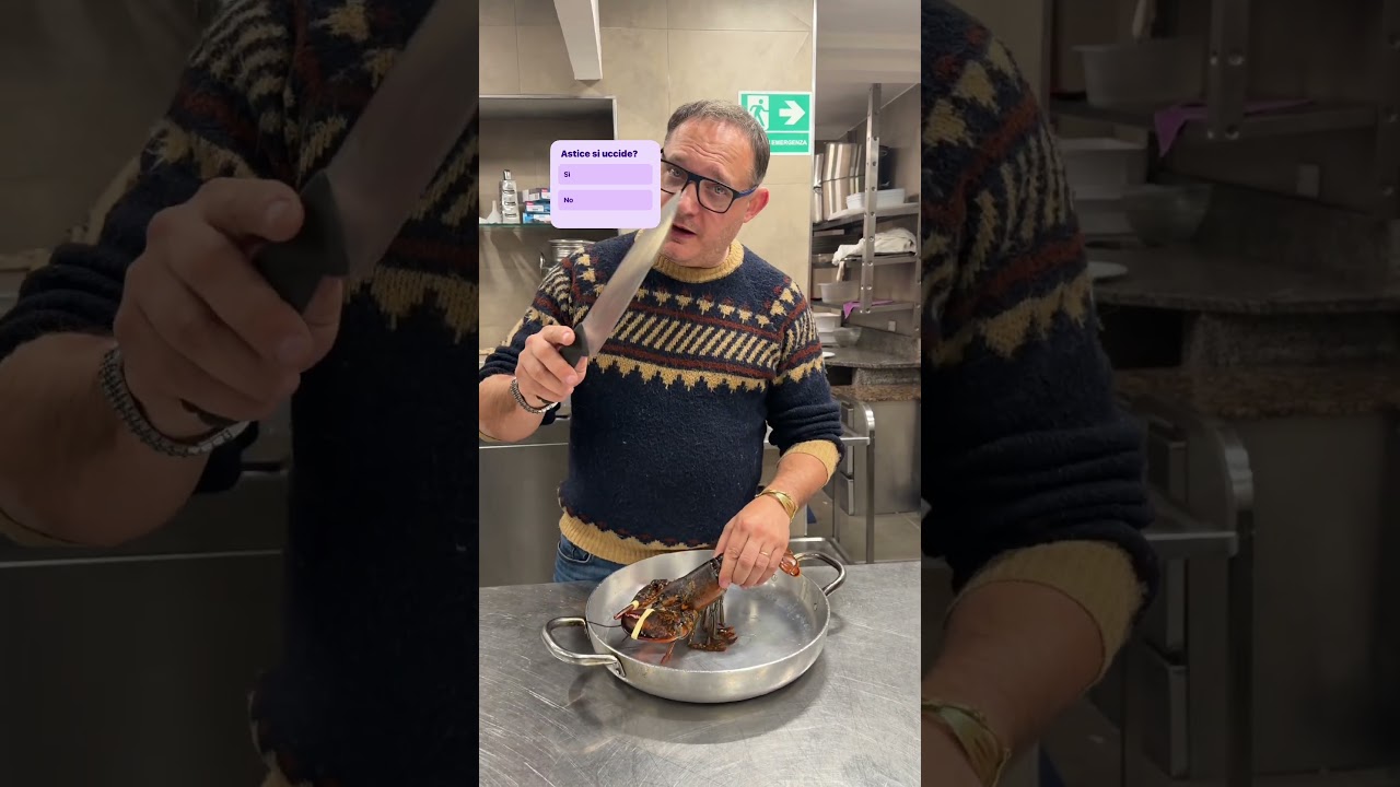 L&rsquo;Astice si ammazza prima di cucinarlo?