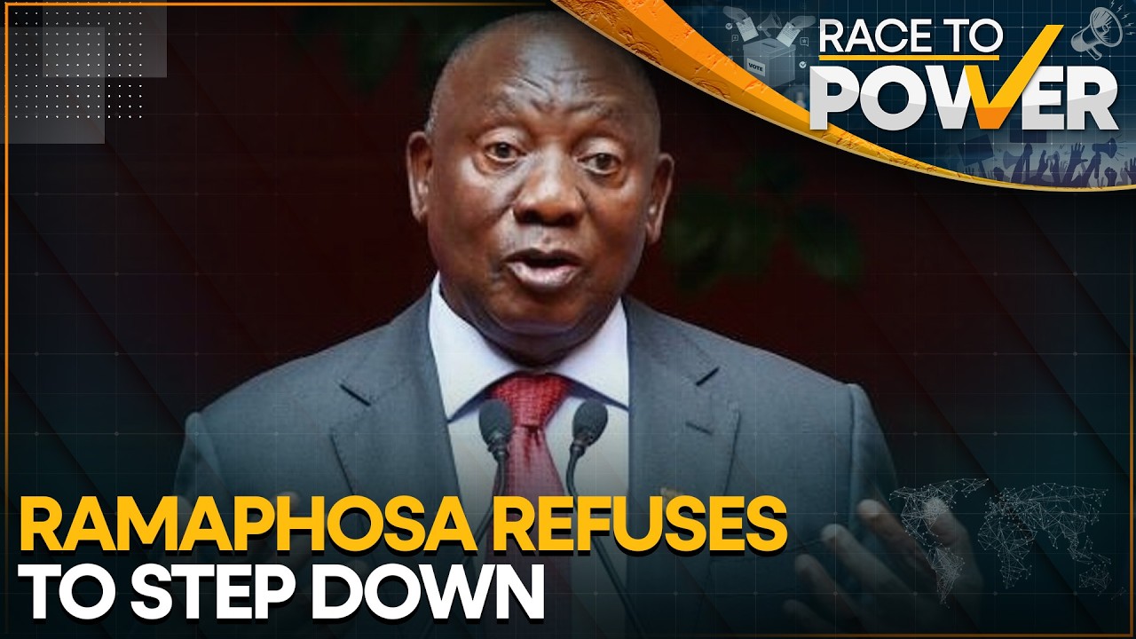South Africa's President Cyril Ramaphosa Refuses to Resign Over Cash-in-Sofa Scandal | Race To Power