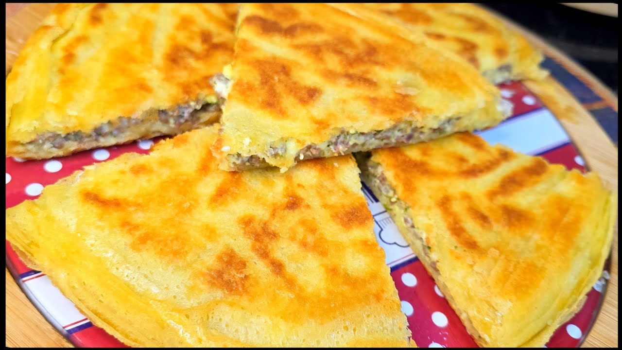 مطبخ ام وليد / خفيف ضريف ، خبزة محشية غير في المقلة توجد بالخف قرمشة و بنة 😋😍🥰.