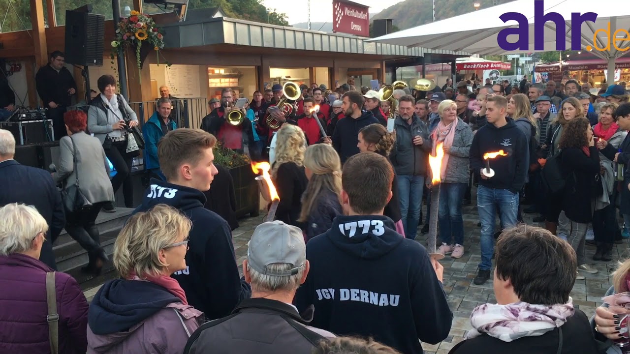 Das Dernauer Winzerfest hat begonnen