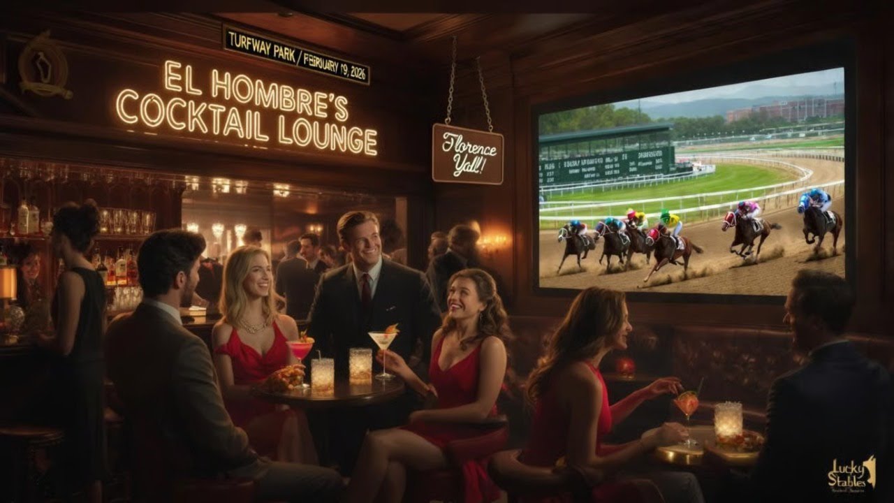 The Cocktail Lounge Ep 162: Live Horse Racing and Betting at TURFWAY PARK! Thursday 2/19/2026