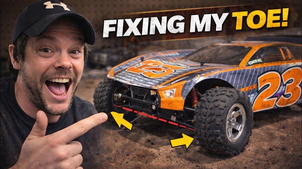 We get the toe right on my slash late model