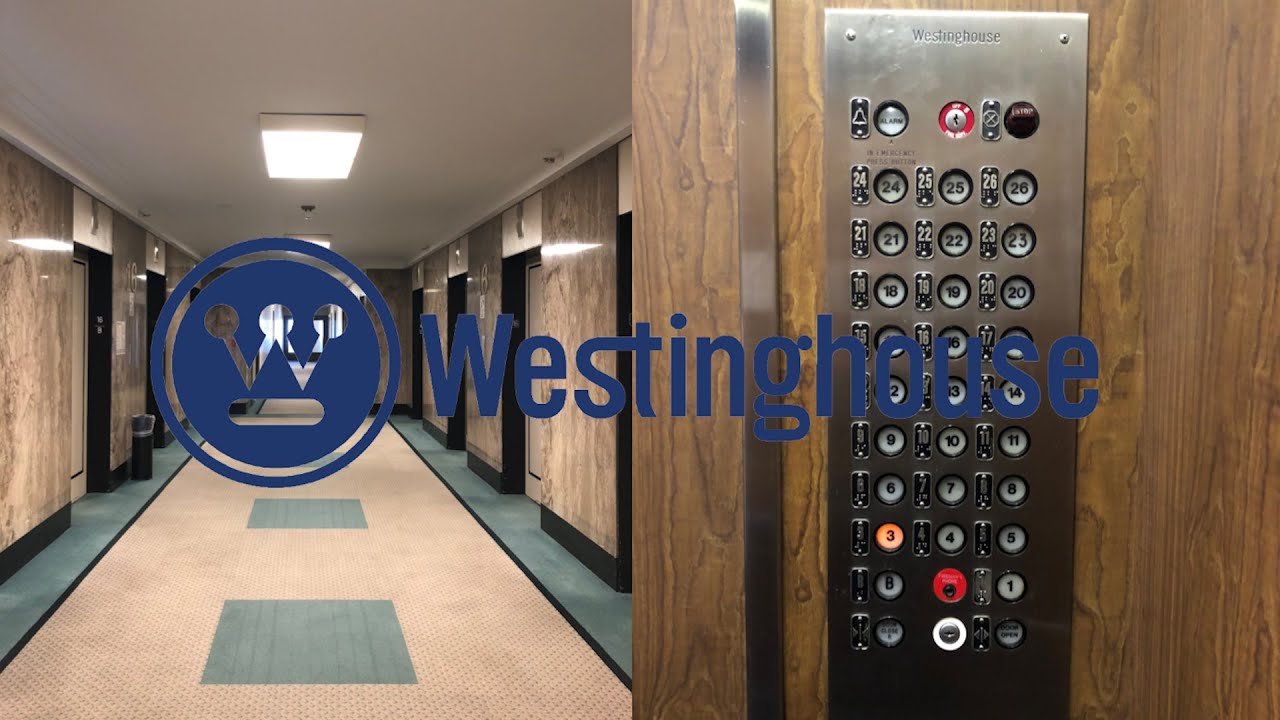 Final Ride! Awesome High-Rise Westinghouse Traction Elevators - 450 Sutter  - San Francisco, CA