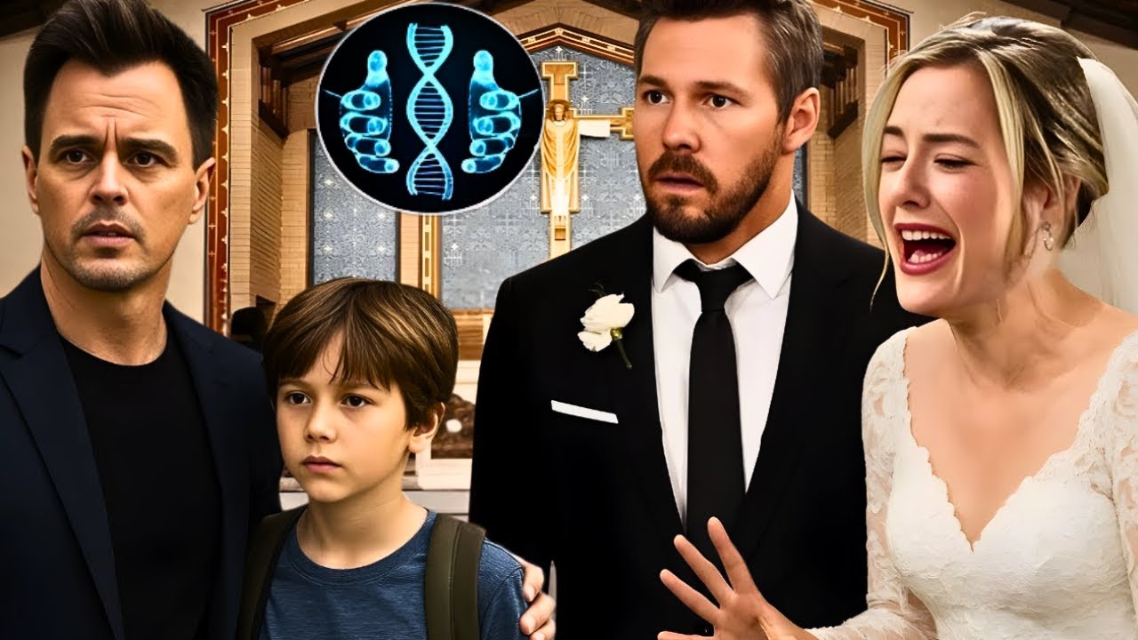 “He’s Your SON, Liam!” — Wyatt’s Secret Confession EXPLODES & Stops the Wedding Cold | B&B Shock.