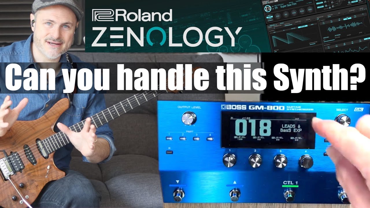 Как использовать редактор BOSS GM-800, Roland Cloud и подробное описание Zenology