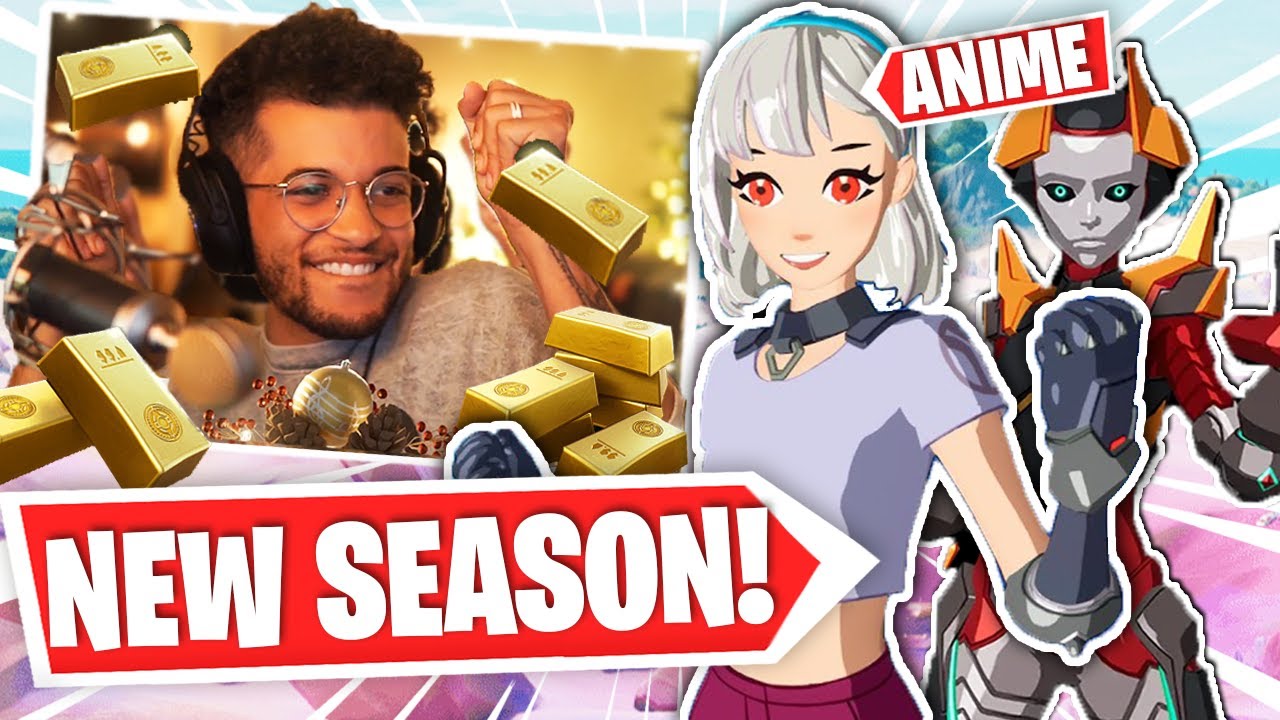ANIME SKIN?!? *NEW* FORTNITE SEASON 5 REACTION! w/ NINJA
