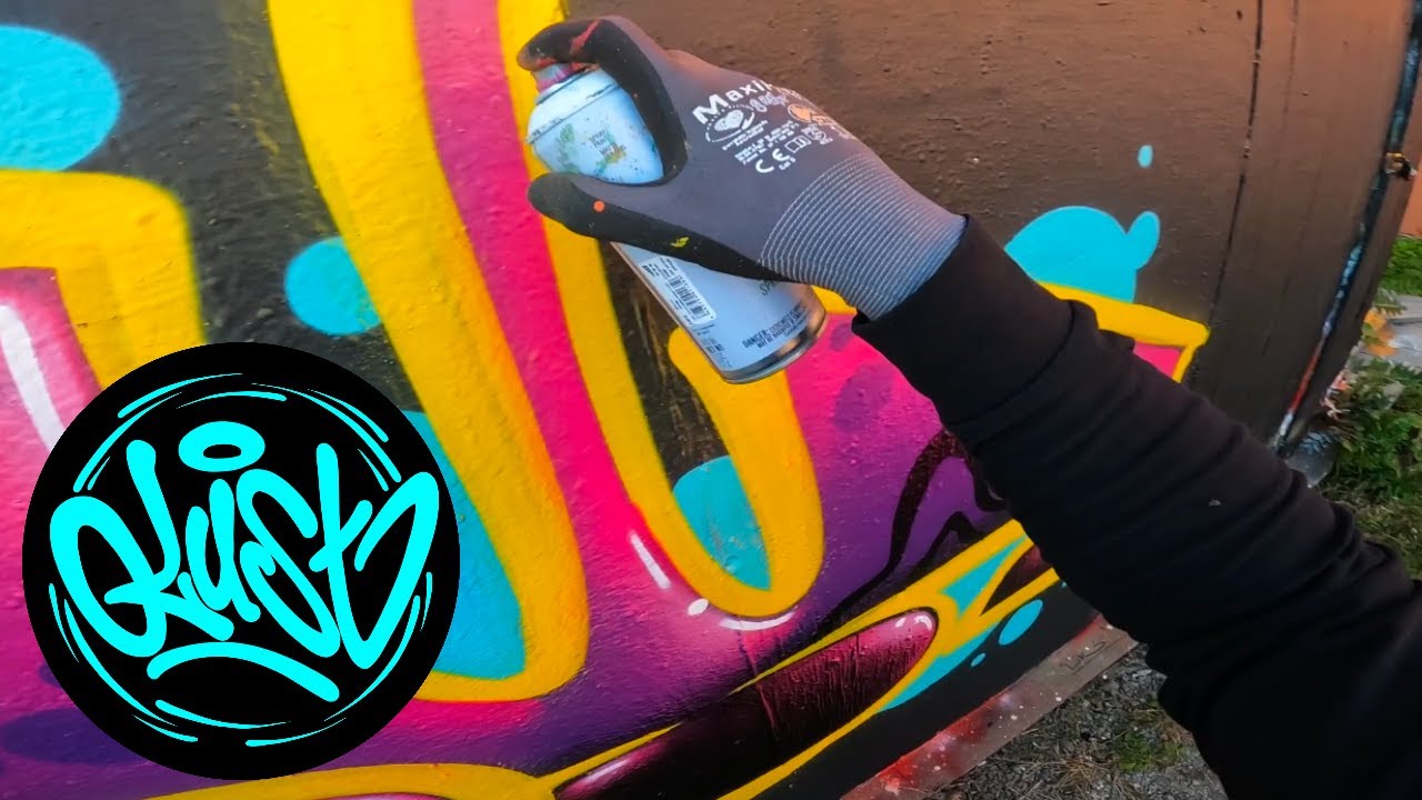 INSANE spot! This legal wall looks ILLEGAL 🔥 ASMR Graffiti