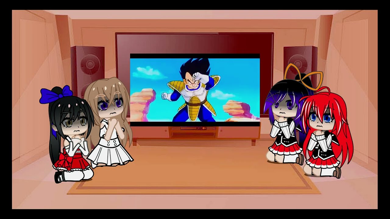 #gachaclub Madres de Rias y Akeno junto con ellas reaccionan a [Goku me enseño a no rendirme Jamás].