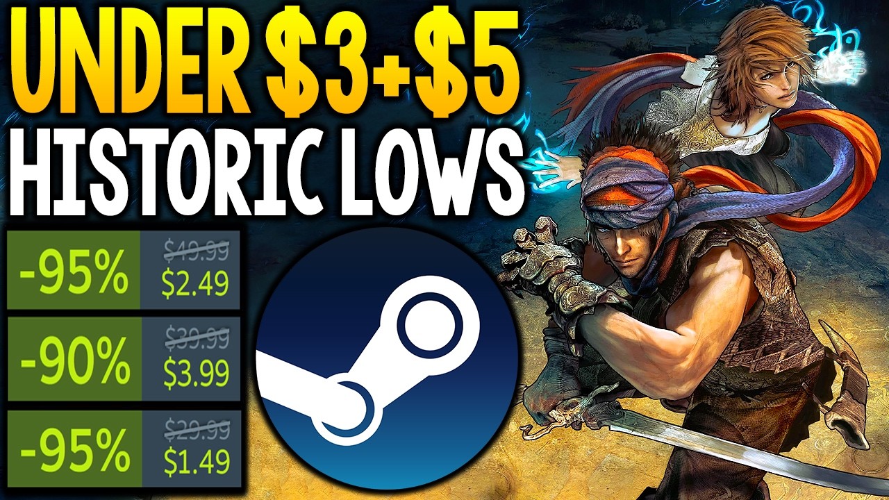 СУМАСШЕДШИЕ СКИДКИ НА STEAM ИГРЫ: ИСТОРИЧЕСКИЙ МИНИМУМ ЦЕН &mdash; МОРЕ ОТЛИЧНЫХ ПРЕДЛОЖЕНИЙ ДО $5 И $3!