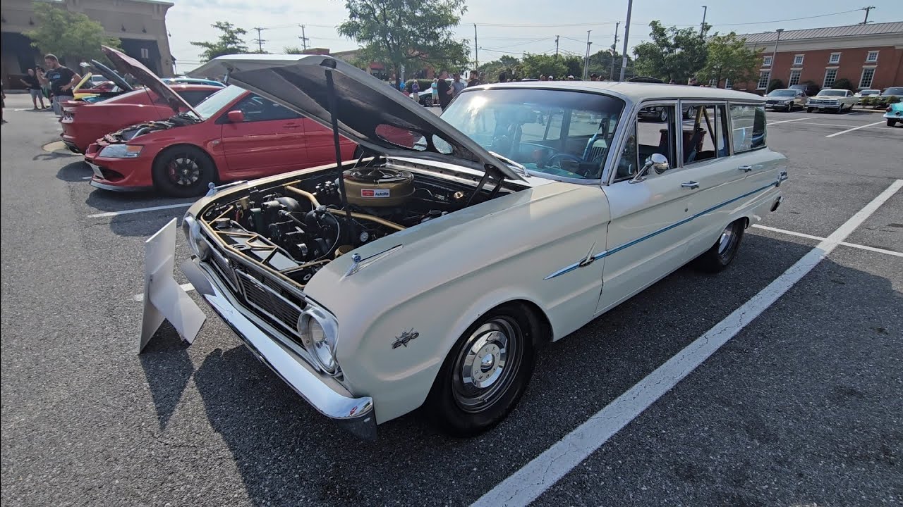 1963 Ford Falcon Wagon 1,000 HP Supercharged : POV WALKAROUND CLASSIC CAR 4K VIEW