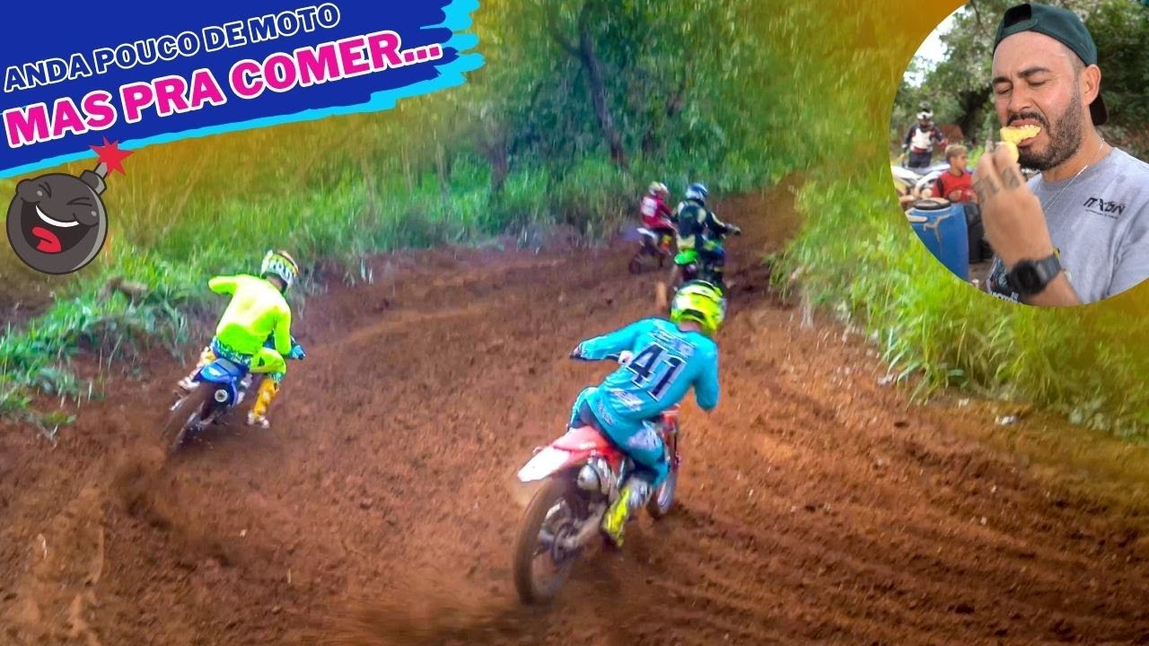 PILOTOS ACELERANDO FORTE NO TREINO DE MOTOCROSS
