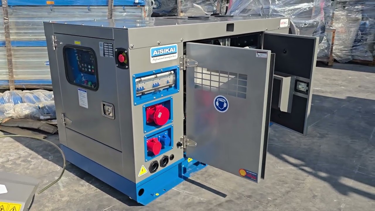 Γεννήτρια χαμηλού θορύβου 28 kva υδρόψυκτη με  avr και πίνακα 0030  2122134303 - 0030 231 2134303