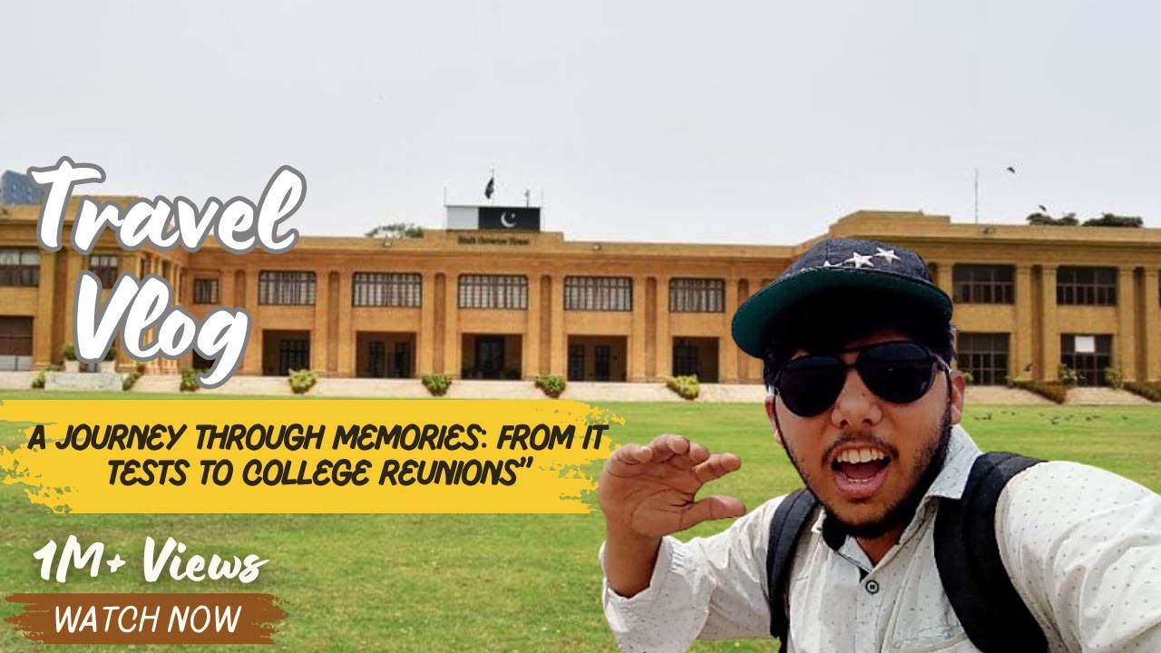 A Journey Through Memories: From IT Tests to College Reunions | DJ Sindh college | Governor House