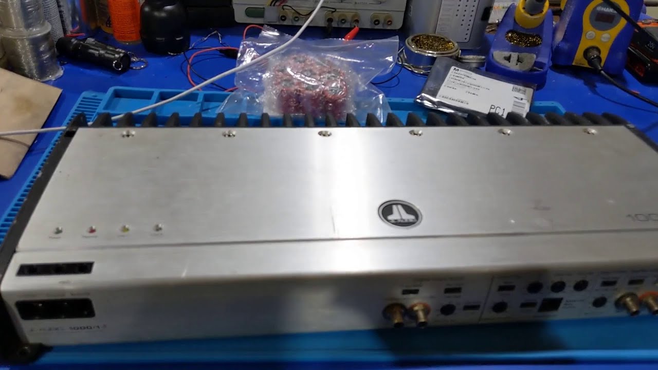 JL Audio 1000/1 v2 Repair. Multiple faults.