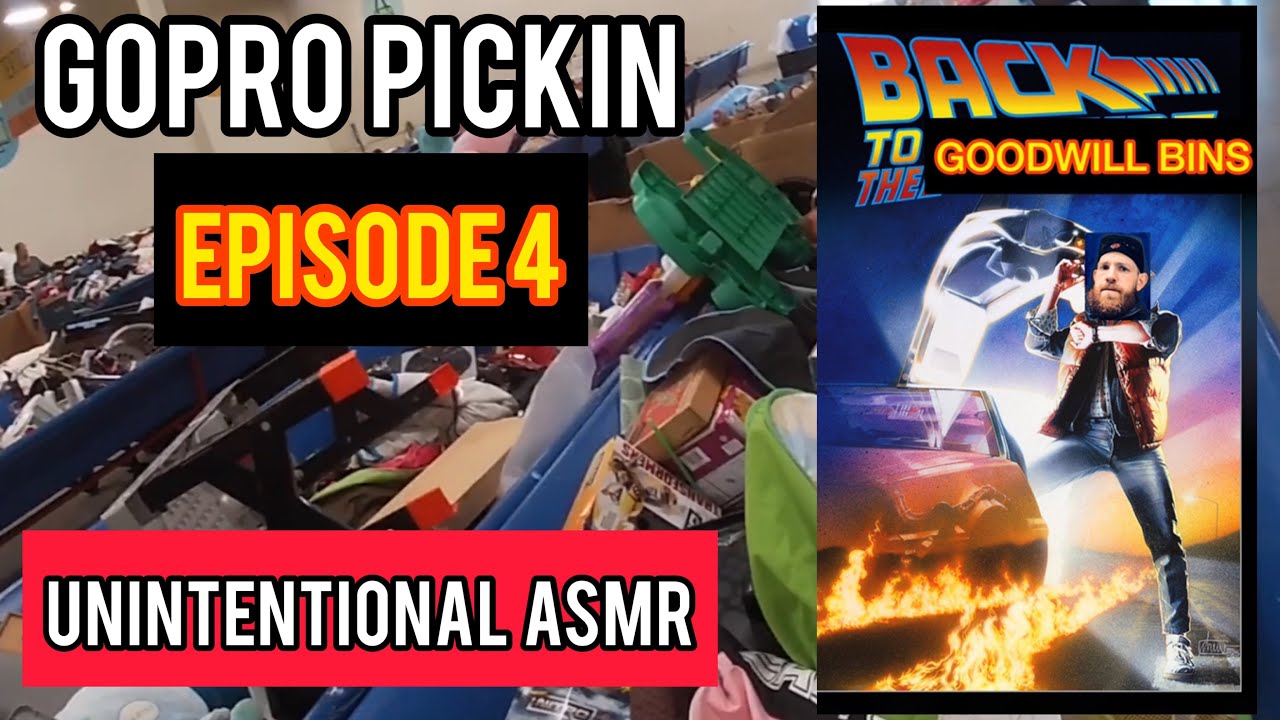 GoPro Pickin #4: Back to the Goodwill Bins (Unintentional ASMR)