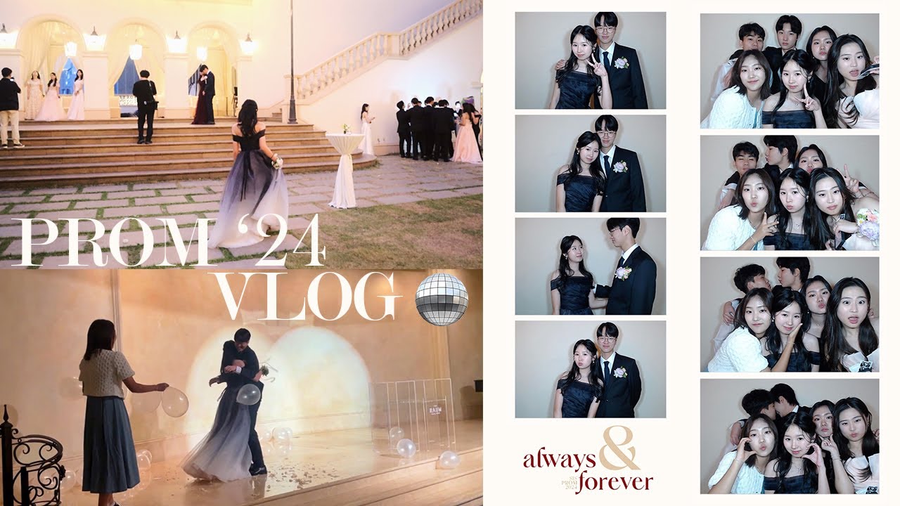 vlog | JUNIOR PROM 2024 🪩// seoul international school, prom vlog korea, party