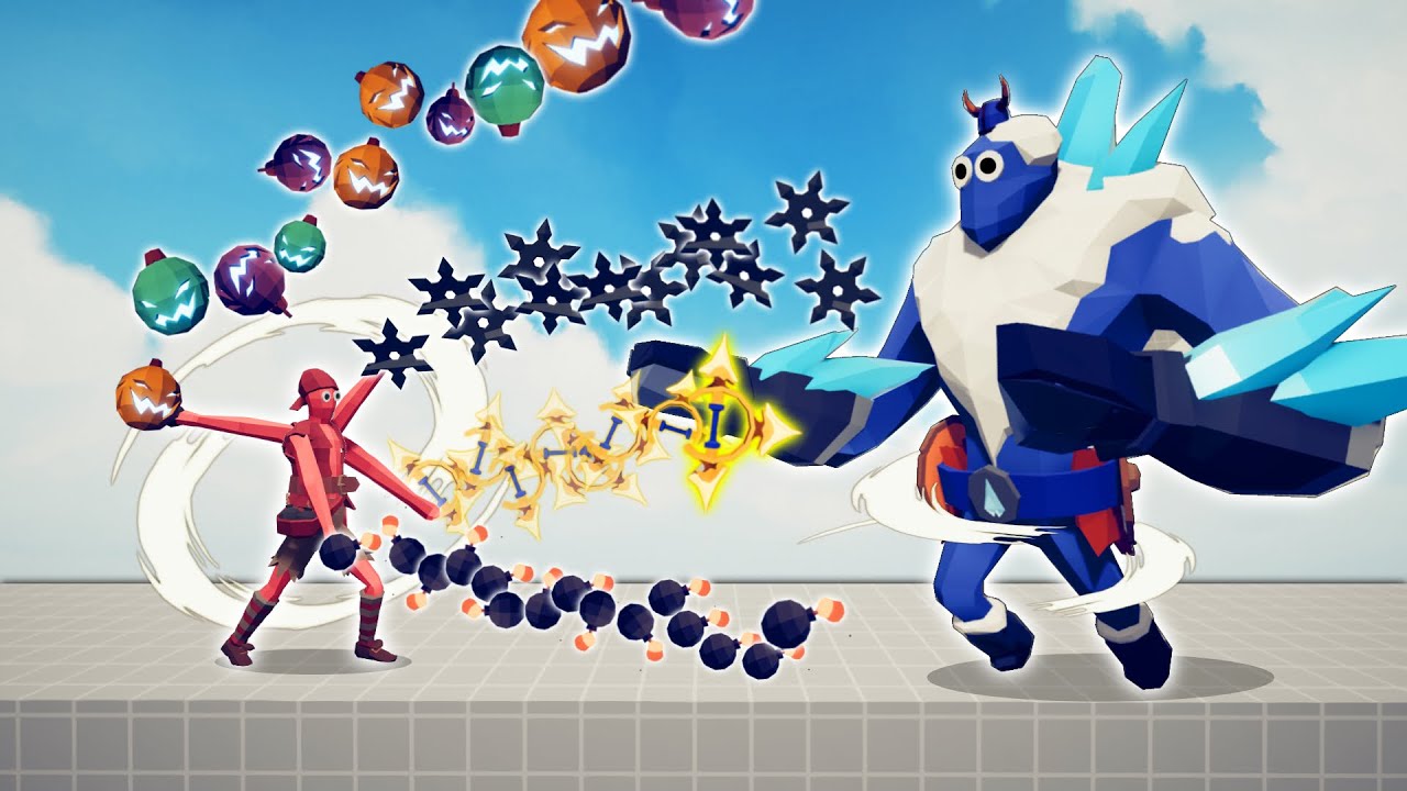 ICE GIANT VS SUPER FAST RANGED UNITS | TABS - Totally Accurate Battle Simulator