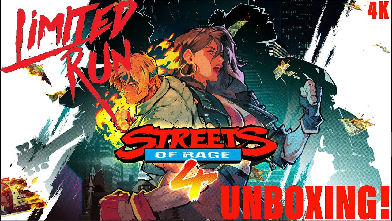 STREETS OF RAGE 4 LIMITED RUN (Collector&rsquo;s Edition) Unboxing and Review With Commentary