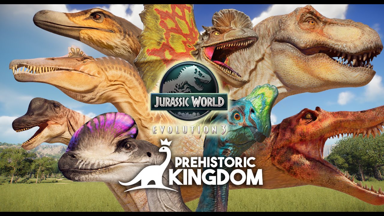 ALL Dinosaurs Comparision - JWE 3 vs Prehistoric Kingdom
