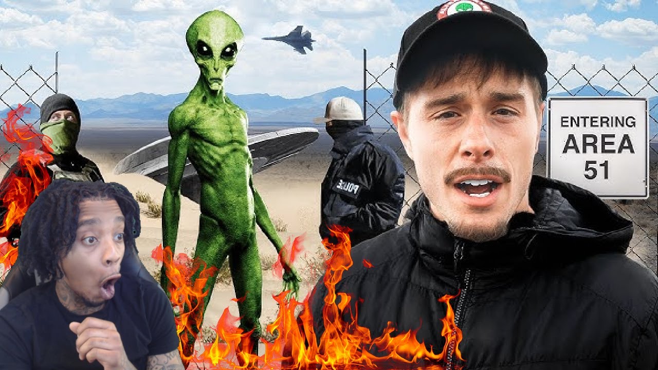FlightReacts To Tommy G Investigating the Hidden Secrets of Area 51!